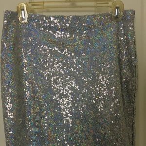 Sequin skirt